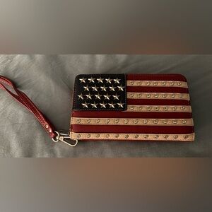 Montana West American Flag Versatile Wristlet